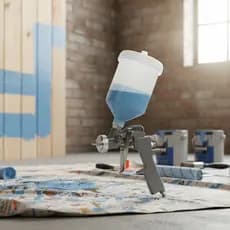 Pistola De Pintura Alta Pressão Multiuso 30 A 50 Psi - 600ml
