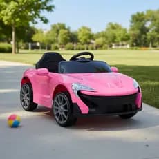 Carrinho Elétrico Infantil Mclaren 6v Rosa Com Controle Remoto Unitoys