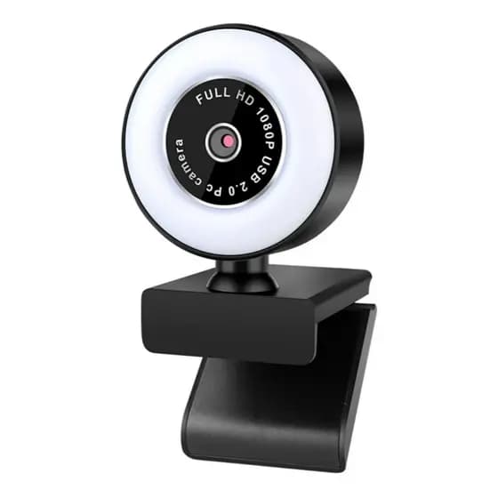 Webcam Câmera Computador Full HD 1080x1920p 2MP USB Plug Play Microfone Embutido