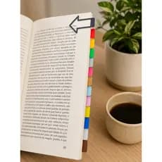 Kit 20 Marcadores de Página Criativos | Marca Página Fofo Para Livros Leitura Presente papéis