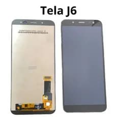 Frontal Display Tela J6 Touch Incell
