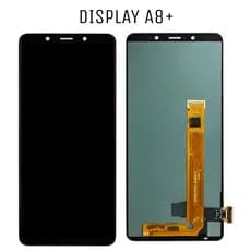 Tela Display Para A8+ Sem Aro Preta Incell