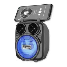 Caixa de Som Bluetooth Portátil Recarregável Grave forte com cartão SD Rádio FM Pen Drive Xtrad