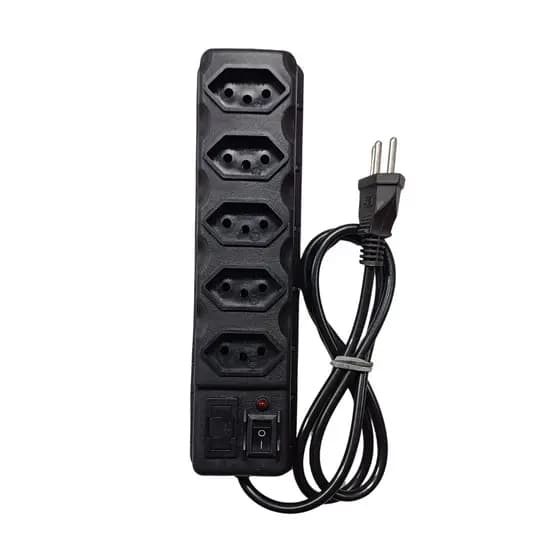 Filtro de linha 5 tomadas bivolt cabo 100cm - Siltronics