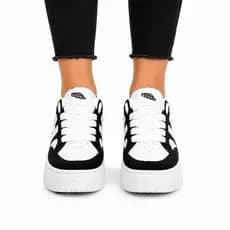 Tenis Elegante Feminino retro Casual Estiloso Fashion Macio Leve Barato Oferta Imperdivel
