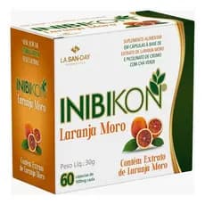 Inibikon Laranja Moro 60Cps -