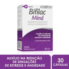 Bifilac Mind 30 Cáps – Suplemento Alimentar com Probiótico