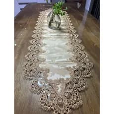 Caminho De Mesa Bordado De Grip, Decoracao Da Mesa