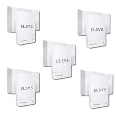 Kit 5 Roteadores Amplimax Fit 4g Internet Rural Elsys Eprl18 Internet para Áreas Rurais e Sítios