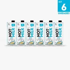 Kit Bebida Vegetal NotCo NotMilk Semi Desnatado 1L