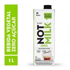 Bebida Vegetal NotCo NotMilk Zero Adição de Açucar 1L