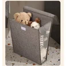 Grande Cesta De Armazenamento De Roupas Suja Dobrável Para Banheiro Casa Portáteis Montada Na Parede