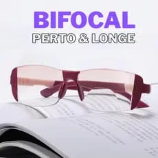 Ótica Prime Óculos Com Ajuste de Grau Automático Bifocal Para Perto e Longe