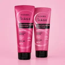 Kit Siàge Cauterização dos Fios com Shampoo 250ml e Condicionador 200ml.