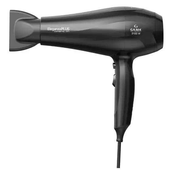 Secador De Cabelo Gama Italy Plus Ions Ar Quente e Frio 2100w Profissional Salão Motor Ac