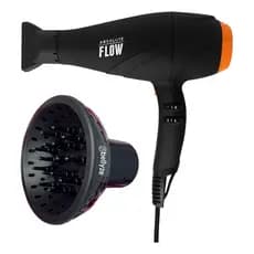 Secador De Cabelo Gama Italy 2300w Absolute Flow Ions Profissional Salão Com Difusor Cachos