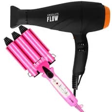 Secador De Cabelo Gama Italy 2300w Absolute Flow Ions Profissional Salão Modelador Cachos Triondas