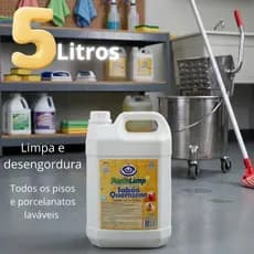 Sabão Querosene 5L Repelente Limpa e Da Brilho Concentrado Limpeza pesada Afasta insetos limpeza de pisos e porcelanatos