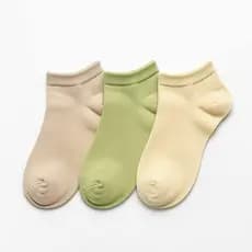 Meia Colorida Kit 12 Pares Cano Baixo Esportiva Treino Academia Casual