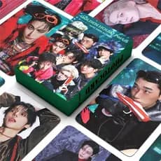 Álbum ATEEZ de 55 peças HORA DOURADA: Parte.5 Cartão Fotográfico Mercadoria Coleção de Cartões Postais Caseiros