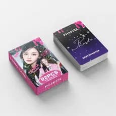 BABYMONSTER Single PHARITA Álbum Estrela Photocard Mercadoria 92 Cartões fotográficos autoimpressos Zheng Yaxian