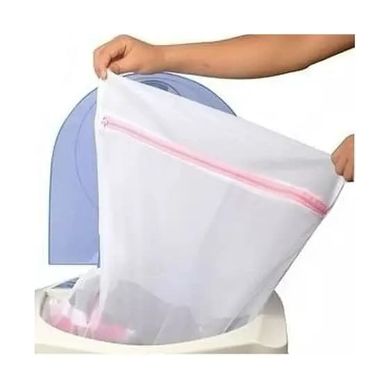 Kit Com 1,3 e 5 Saquinhos Para Lavar Roupas Delicadas Organizador