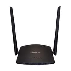 Lote Roteador Fast Wireless Intelbras Rf 301k 300mbps WIFI 2.4 2 antenas Preto Com Fontes