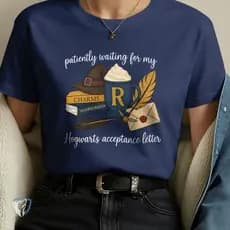 Camiseta Feminina Harry Potter Grifinória Camisa Algodão Premium 30.1 Plus Size