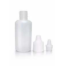 Frasco Plástico 20ml Conta Gotas C/Tampa Lacre C/100 unds.