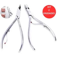 Alicate de Cutícula em Aço Inoxidável–Alta Precisão P/Remover Pele Morta, Manicure e Pedicure