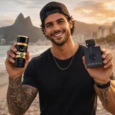 Kit de 1 Ate 2 Perfumes Masculinos Premium Amadeirado Linha Asad Lataffa e The Cluubb Noiitt