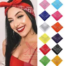 Bandanas Lenço Estampada - Moda Rock - Unissex