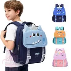 Mochila Infantil Para Escolar Menina e Menino Dinossauro e Unicórnio Resistente e Divertida