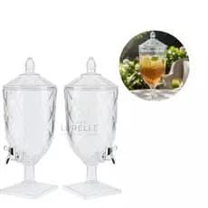 Kit 2 Suqueiras de Acrílico 4,5L com Torneira – Perfeitas para Festas e Eventos