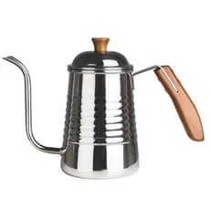 Chaleira Bico de Ganso em Aço Inox FPRO 0,7L Kettle Para Café