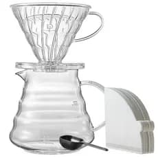 KIT V60 02 Conico Daysbrasil Coador + Filtro + Jarra