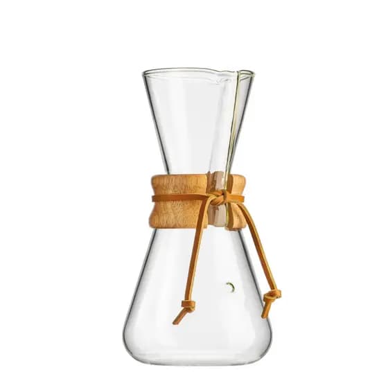 Chemex Com Alça de Madeira - 3 xícaras