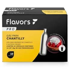 Capsula de Gas para Chantilly N2O C/10 UN FPro