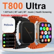 2026 Novo Mais Recente Smartwatch Relógio Inteligente Série IWO 8 T800 Ultra NFC Sem Carregamento