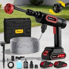 200W/300W Lavadora A Jato De Alta Pressão Portátil Recarregável Para Carros E Jardins Linha Premium