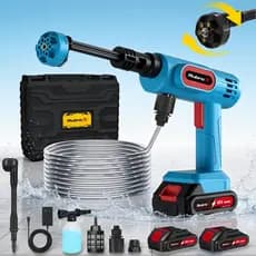 300W Lavadora de alta pressão arma portátil profissional sem fio bateria recarregável carro original