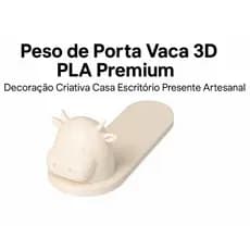 Vaca De Porta Para Casa e Escritório - Batente De Porta