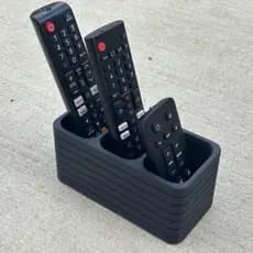 Suporte 3D Controle Remoto Mesa Organizador PLA