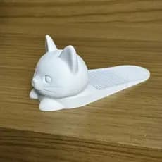 Gato de Porta Funcional E Decorativo 3D | Peso Anti-Vento | Presente Criativo