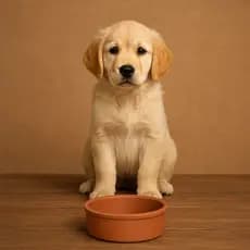 Comedouro E Bebedouro 2,5L De Barro Cerâmica Para Cães Gatos Aves Pet Água Ração Pesado