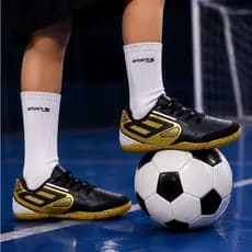 Chuteira Infantil de Salão 26 ao 35 Confortável e Macia Futebol Kids Chuteira para Criança Promoção
