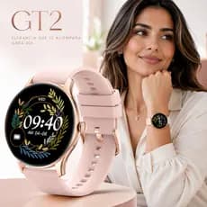 Relógio Smartwatch GT2 Esportivo Bluetooth Controle Música Assistente de Voz IPX