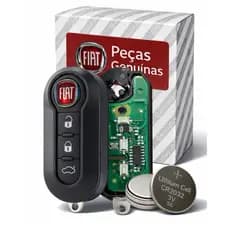 Chave Canivete Fiat Positron Uno Palio Stilo Siena Strada com bateria