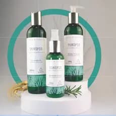 Kit Tonific Grandha Tonifica e Fortalece os Cabelos Shampoo Condicionador e Tônico Cabelo Saudável .