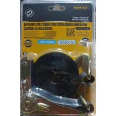Cinta De Amarração Catraca 25mm x 5 Metros 800Kg para Moto, Jet ski, Caminhão